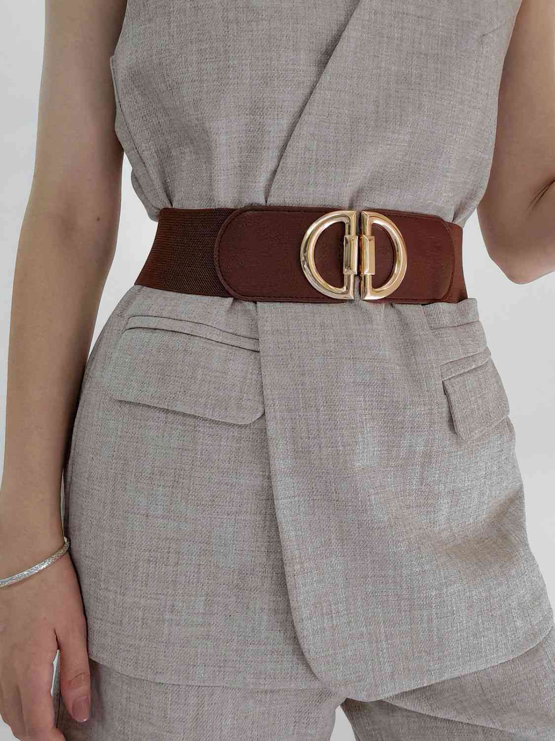 Fascinating Buckle Elastic Belt