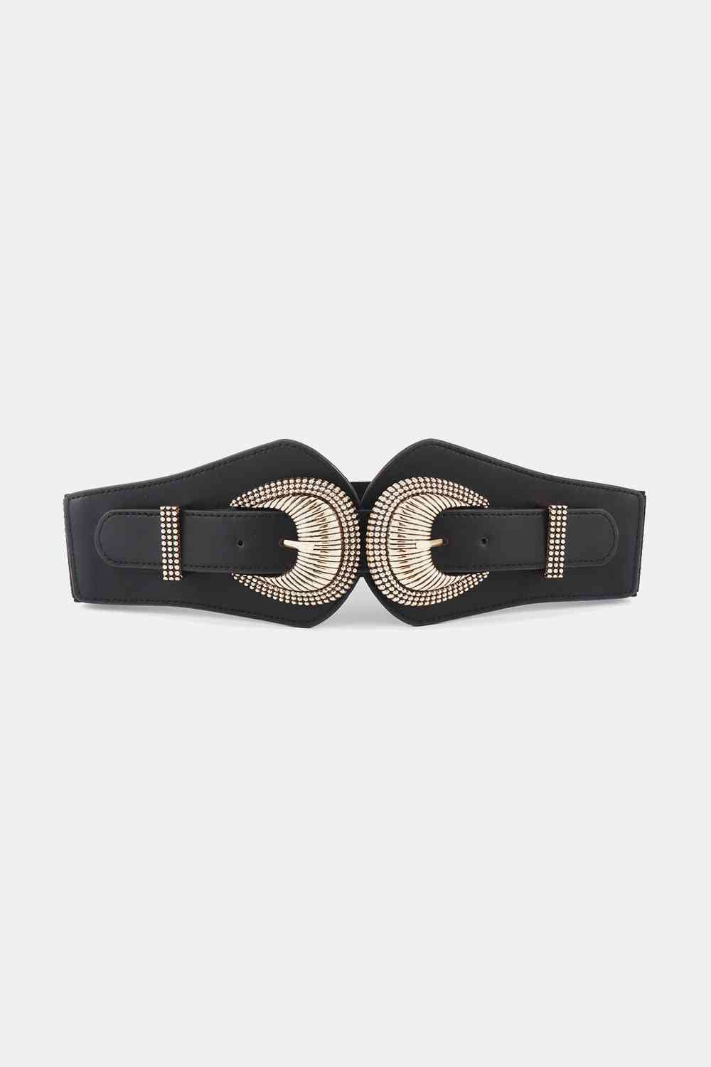 Double Shell Elastic Wide Belt